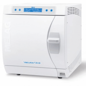 Autoclaaf Melag vacuclav 24BL met 60cm diepe ketel incl. KIWA toebehoren