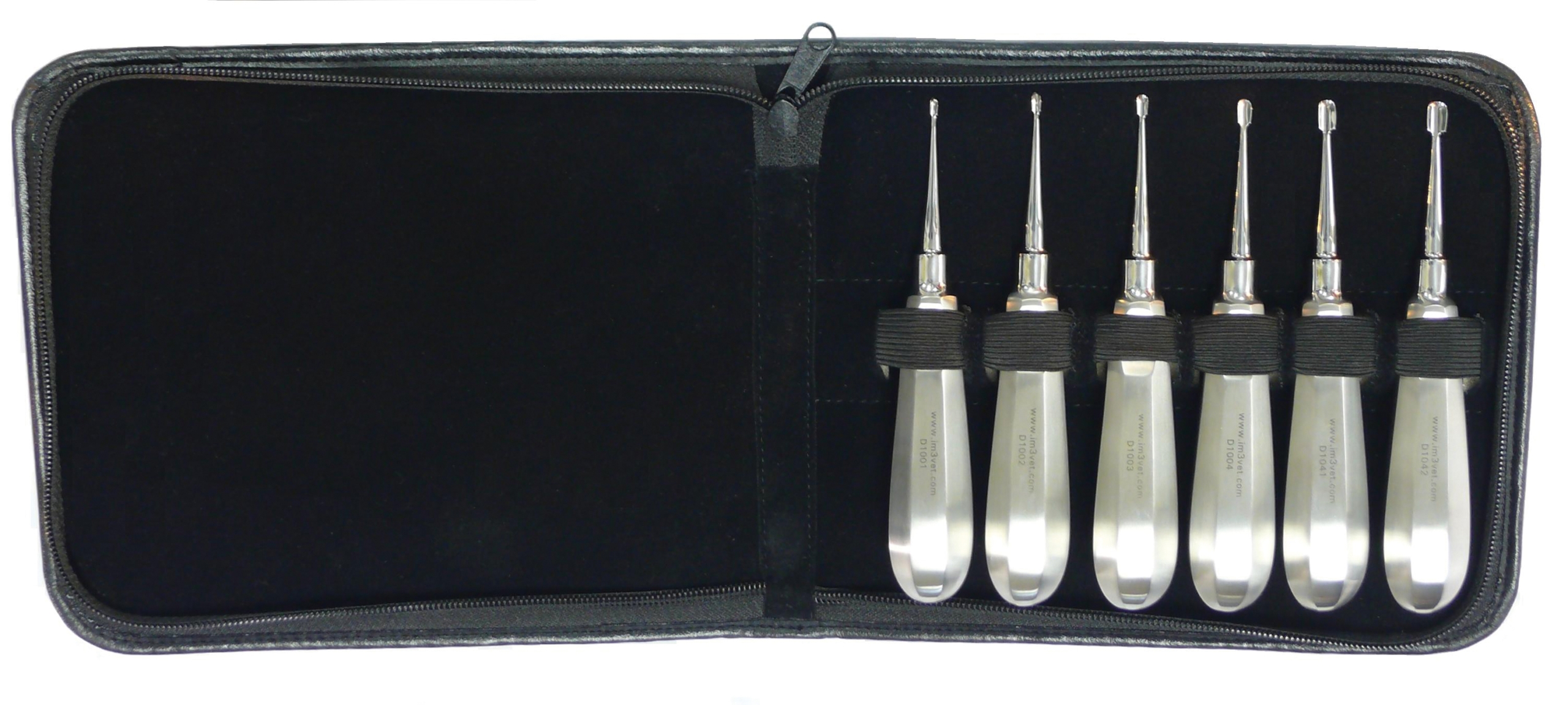 6 Piece Winged Elevator Set - Standard Handle