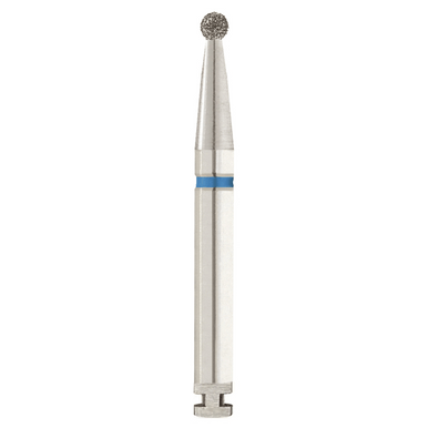 Diamond Bur - Round 3 Med Grit 22 mm RA - 5 pack