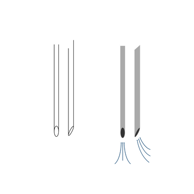 Endodontic Suction Needles 23G - 60mm - 25pcs