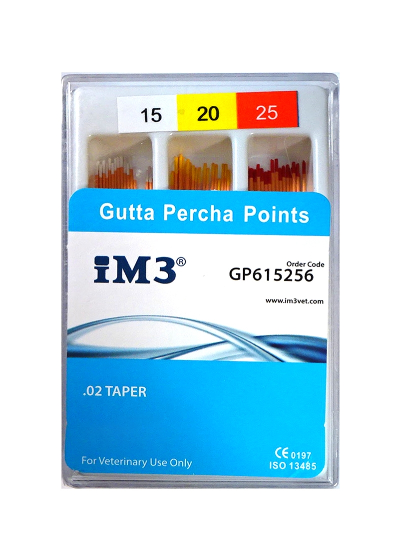 Gutta Percha Points - 60mm - ISO 15-25 - 60pcs