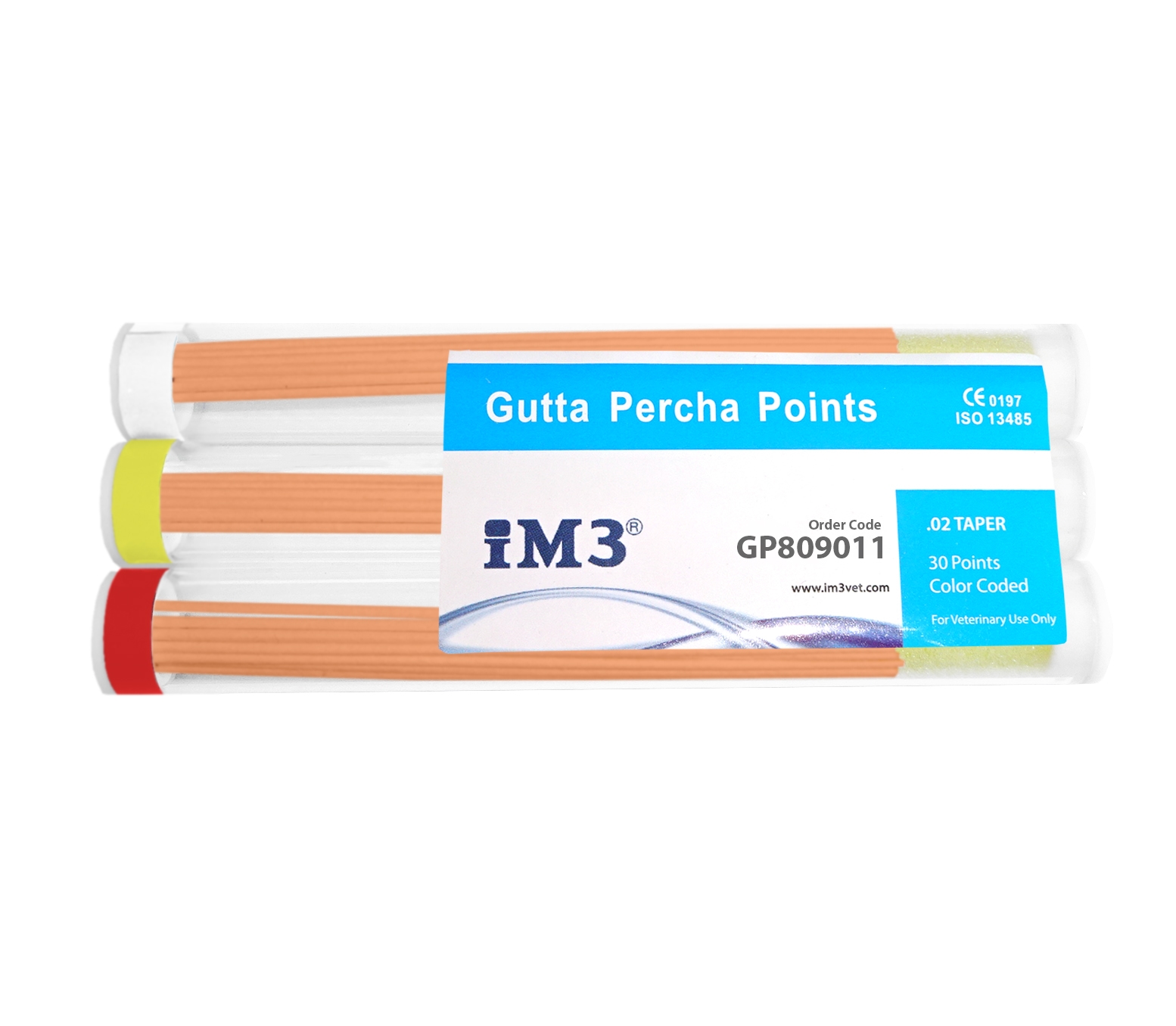 Gutta Percha Points - 80mm - ISO 90-110 - 30pcs