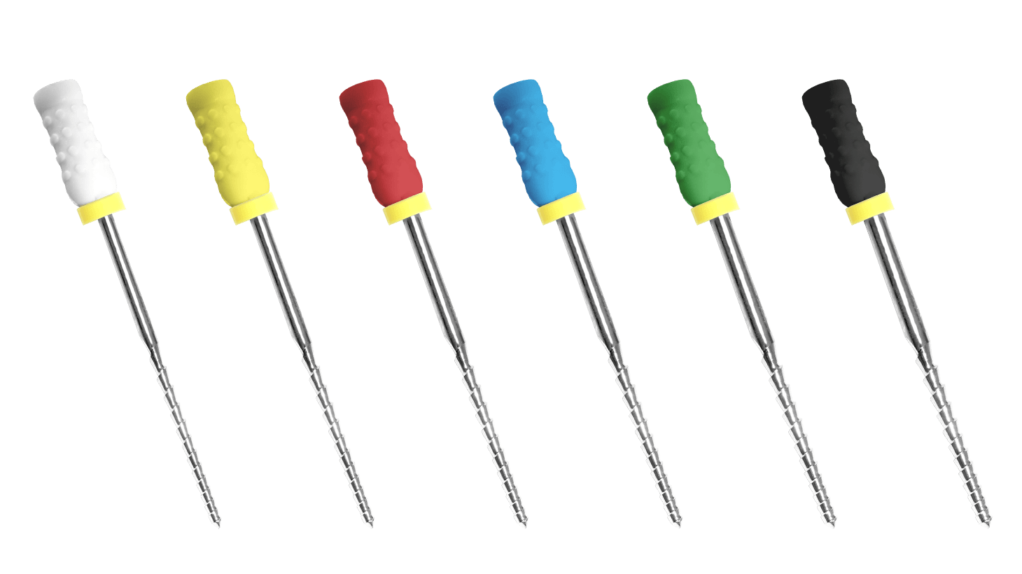 H-File (Ni-Ti) 31mm 0.90 to 1.40 Assorted Set (6 pack)