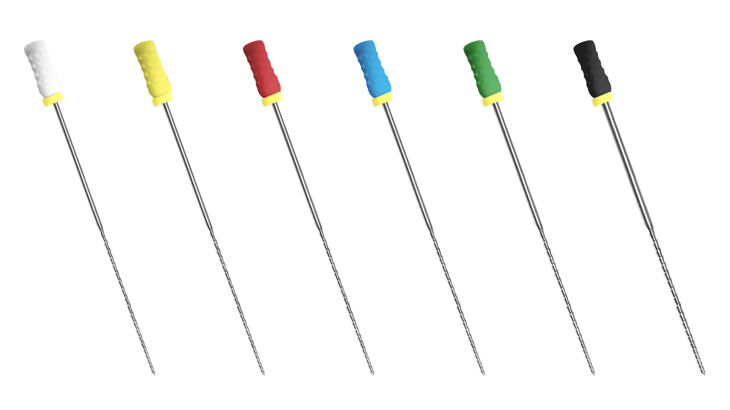 H-File (steel) 60mm 0.45 to 0.80 Assorted Set (6 pack)