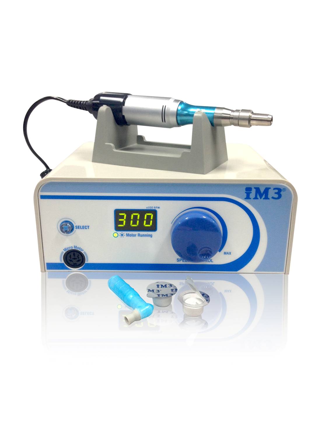 iM3 PL3 micromotor & 1:1 rechte neuskegel