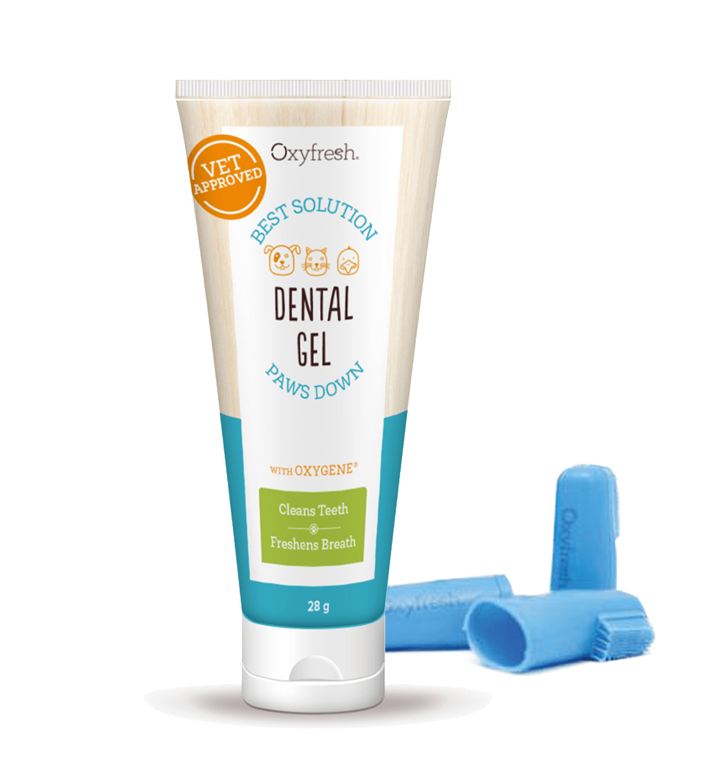 Oxyfresh Gel & Finger Brush Kit - 28g