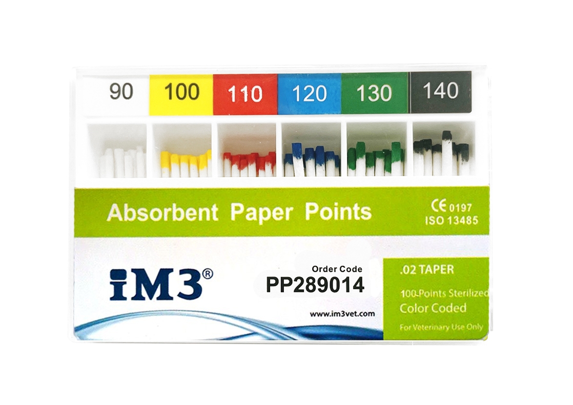 Paper Points - 28mm - ISO 90-140 - 200pcs