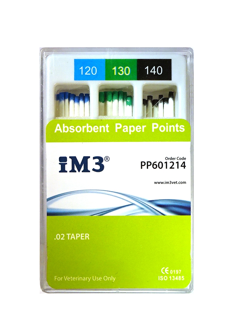 Paper Points - 60mm - ISO 120-140 - 60pcs