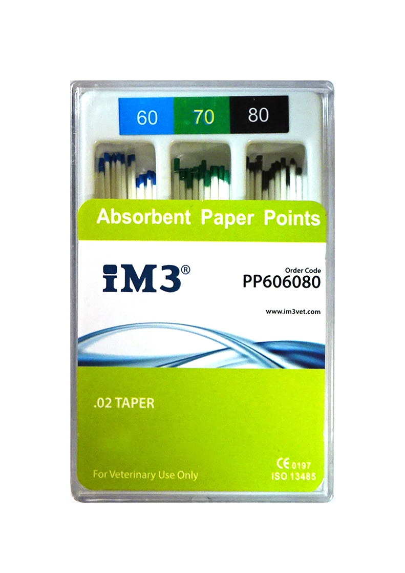 Paper Points - 60mm - ISO 60-80 - 60pcs