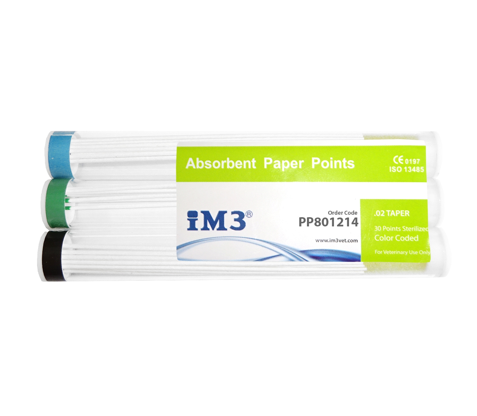 Paper Points - 80mm - ISO 120-140 - 30pcs