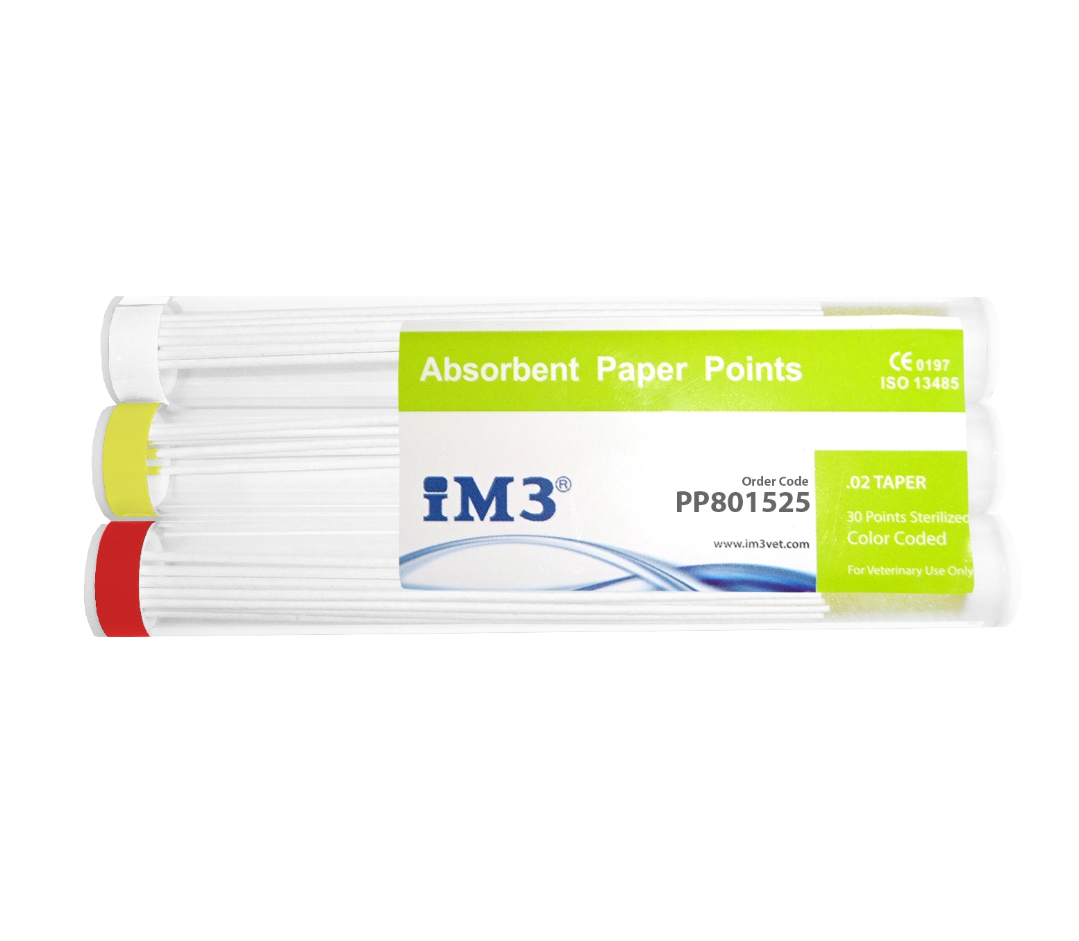 Paper Points - 80mm - ISO 15-25 - 30pcs