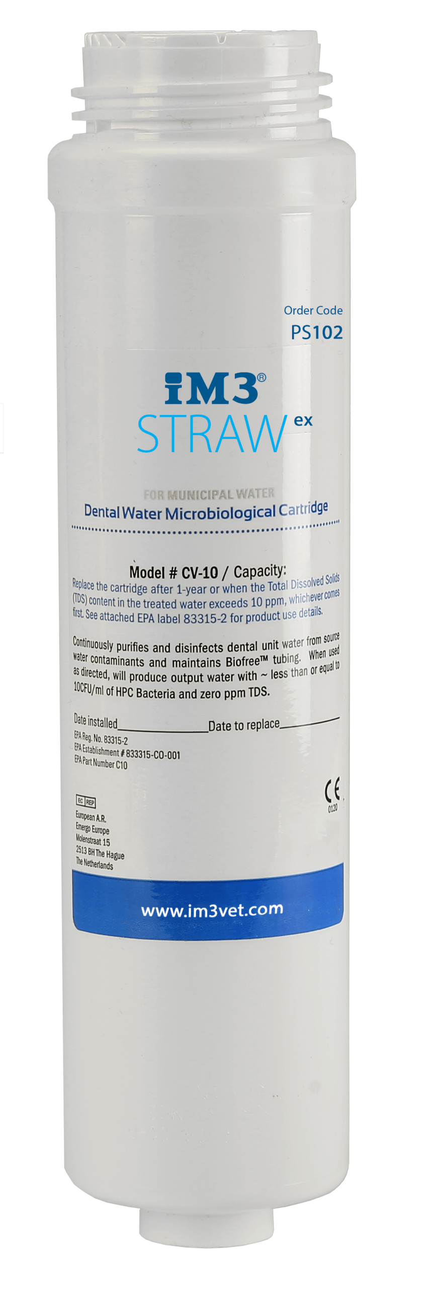 iM3 Straw Ex: Externe waterzuivering