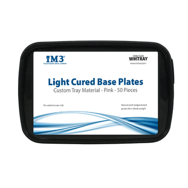 iM3 Light Cured Base Plates - 50 Pieces