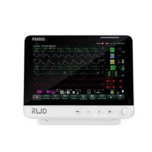 RM800T 12.1" Touch Screen, ECG/HR, RESP, TEMP, SPO2/PR, NIBP, ETCO2 (Microstream)